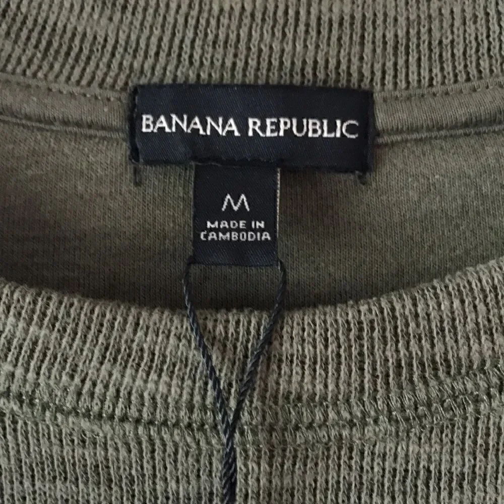 NEW Banana Republic Mens Olive Shirt